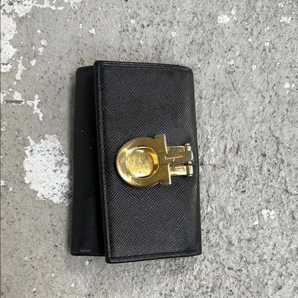 Vintage Ferragamo key holder and money clip